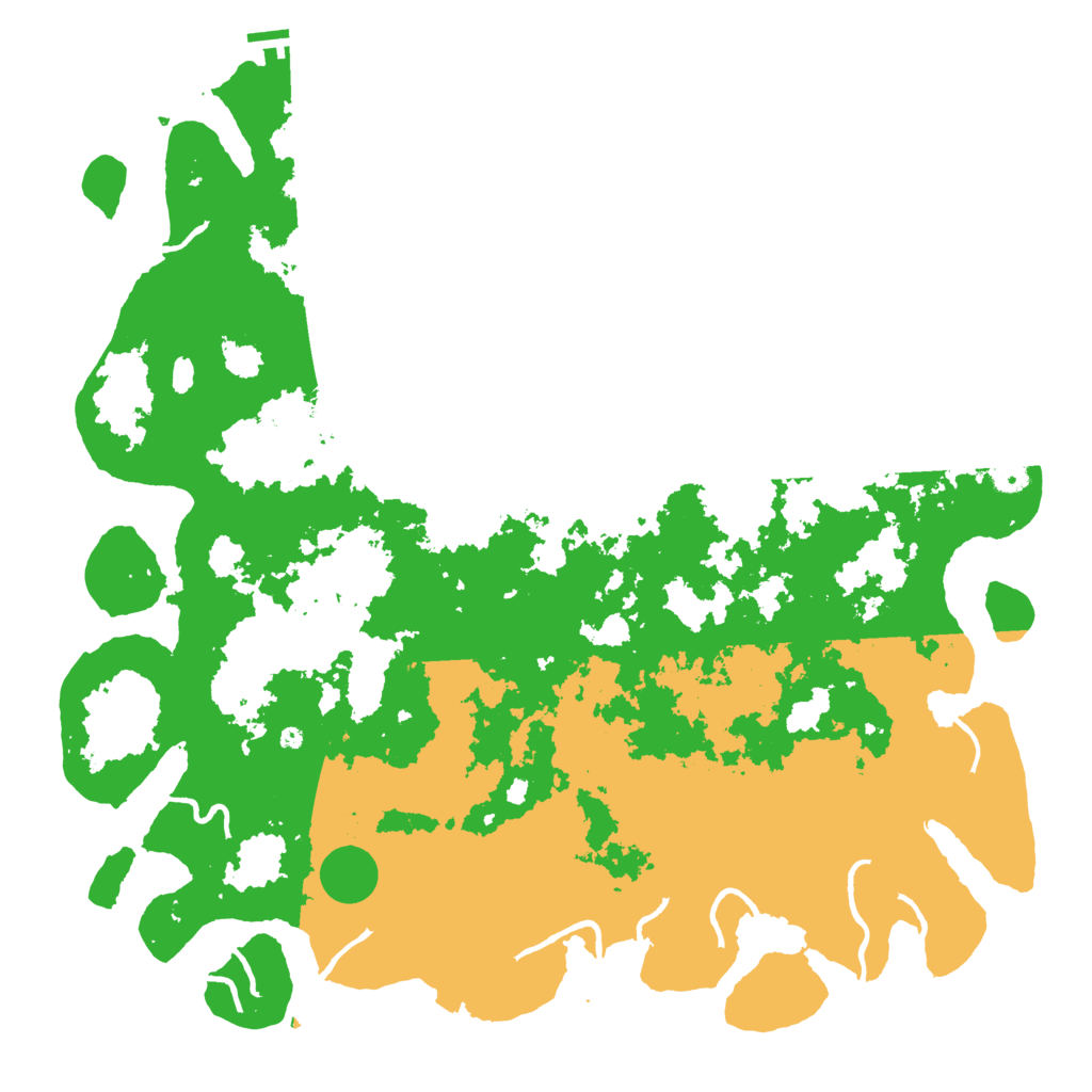 Biome Rust Map: Procedural Map, Size: 5000, Seed: 1180863270