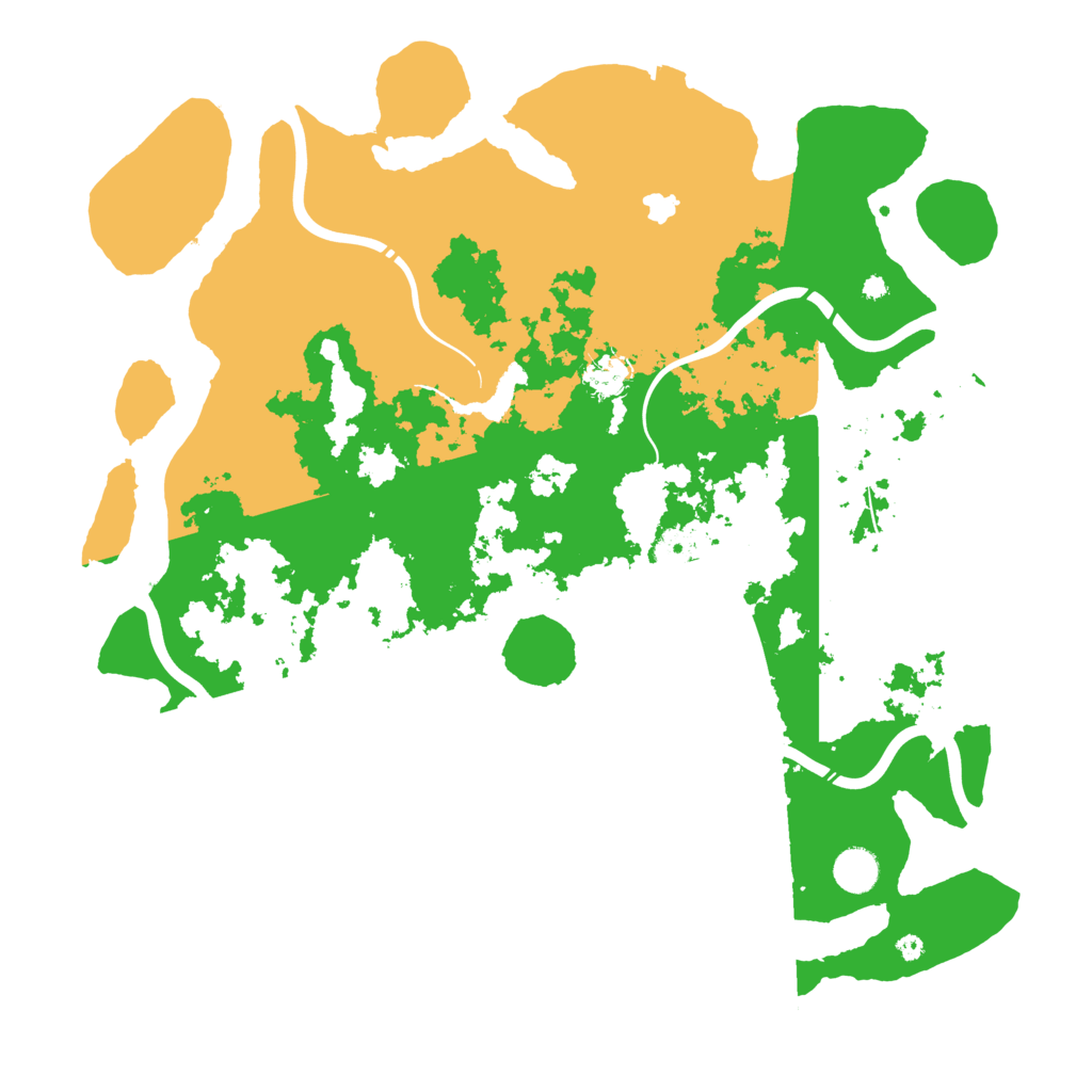 Biome Rust Map: Procedural Map, Size: 4250, Seed: 1558587724