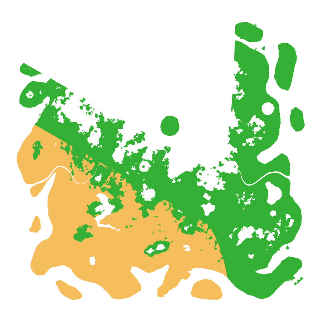 Biome Rust Map: Procedural Map, Size: 4500, Seed: 267272524