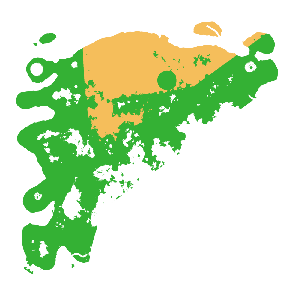 Biome Rust Map: Procedural Map, Size: 4250, Seed: 91204789