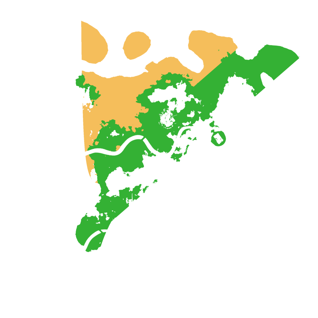 Biome Rust Map: Procedural Map, Size: 3500, Seed: 1968409983