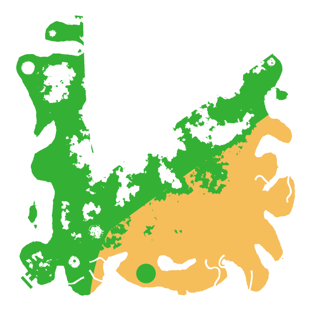 Biome Rust Map: Procedural Map, Size: 4250, Seed: 1088304787