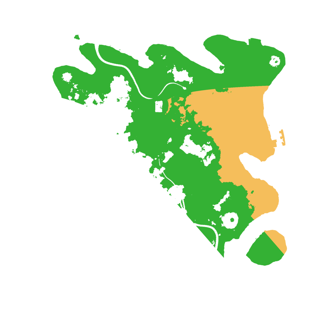 Biome Rust Map: Procedural Map, Size: 3000, Seed: 243082577