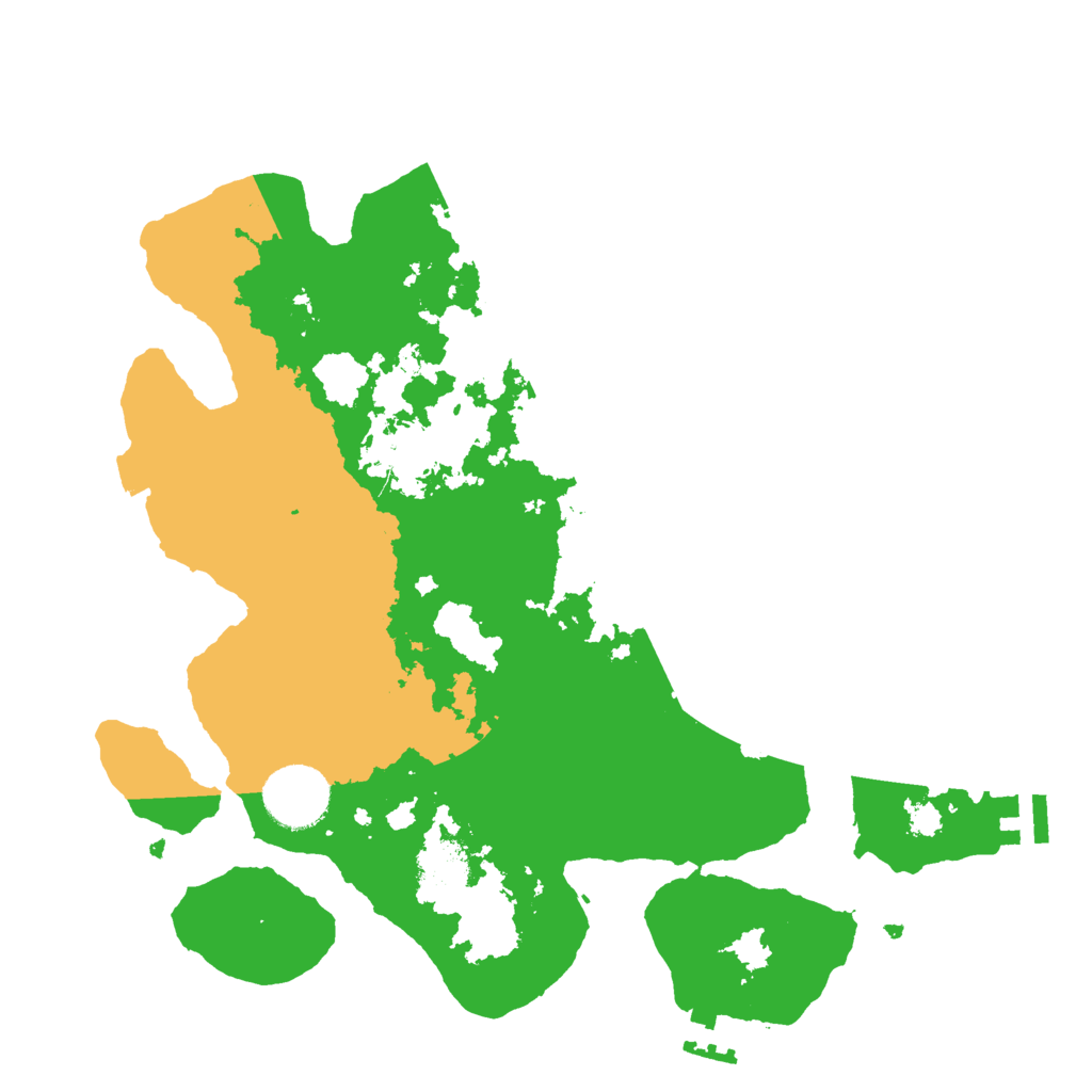 Biome Rust Map: Procedural Map, Size: 3000, Seed: 1319633996