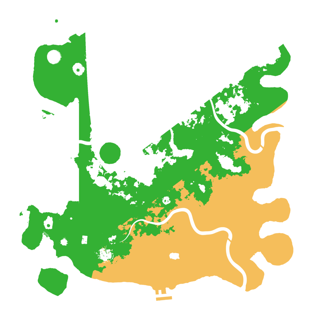 Biome Rust Map: Procedural Map, Size: 4000, Seed: 688243162