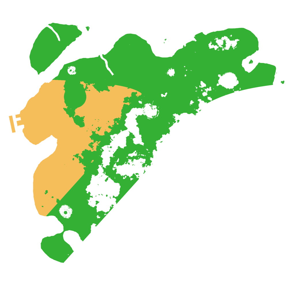 Biome Rust Map: Procedural Map, Size: 3500, Seed: 2012649865