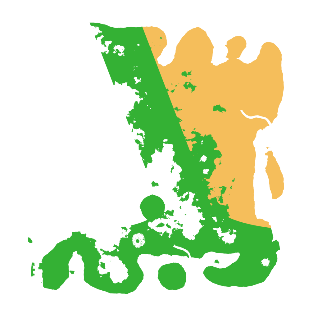 Biome Rust Map: Procedural Map, Size: 3500, Seed: 1327446531