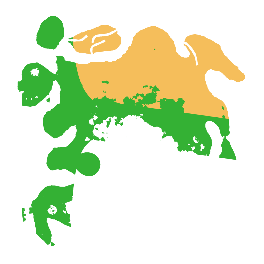 Biome Rust Map: Procedural Map, Size: 3000, Seed: 1707