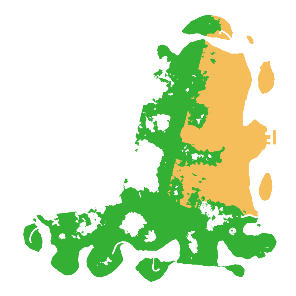 Biome Rust Map: Procedural Map, Size: 4250, Seed: 2060777811