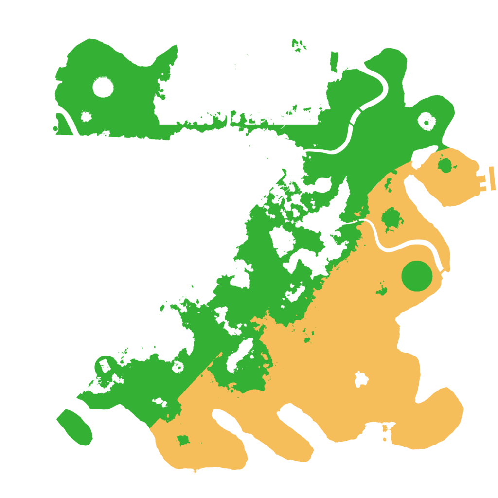 Biome Rust Map: Procedural Map, Size: 4250, Seed: 537241169
