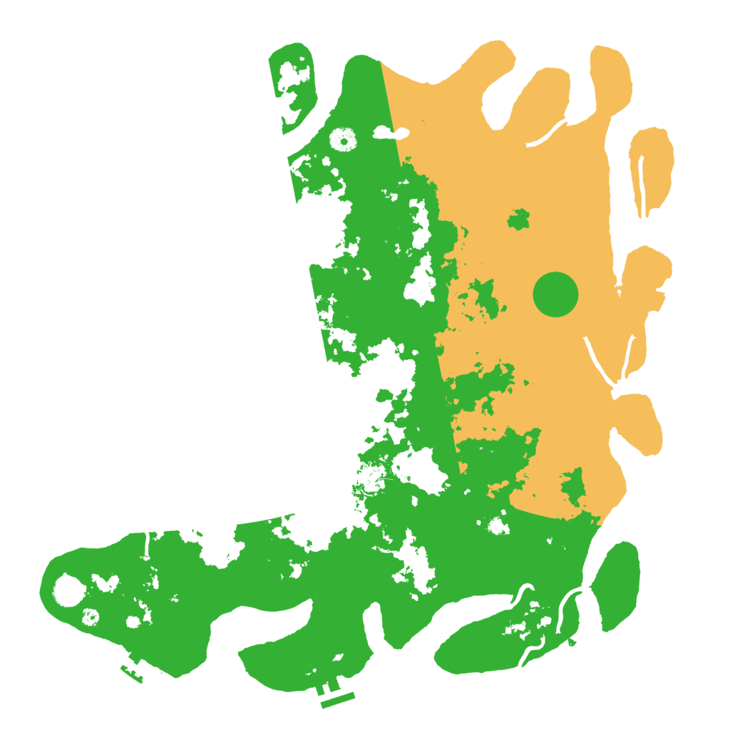 Biome Rust Map: Procedural Map, Size: 4250, Seed: 1195454199
