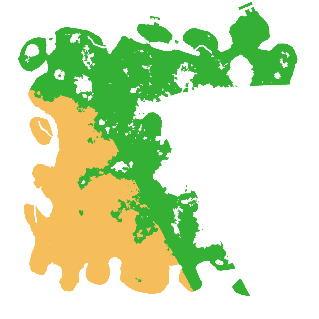 Biome Rust Map: Procedural Map, Size: 4500, Seed: 197243569