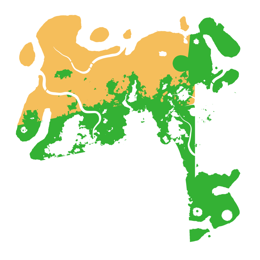 Biome Rust Map: Procedural Map, Size: 4250, Seed: 92454585