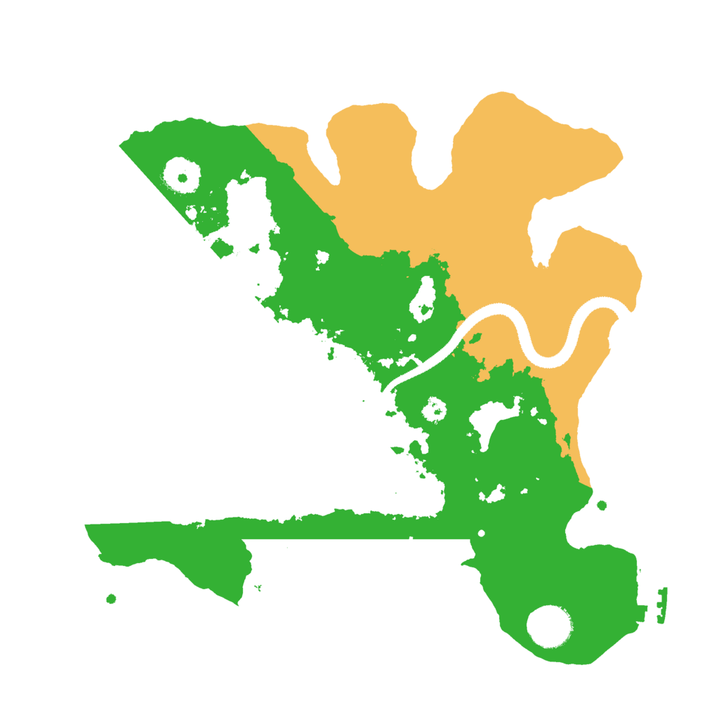 Biome Rust Map: Procedural Map, Size: 3000, Seed: 826339003
