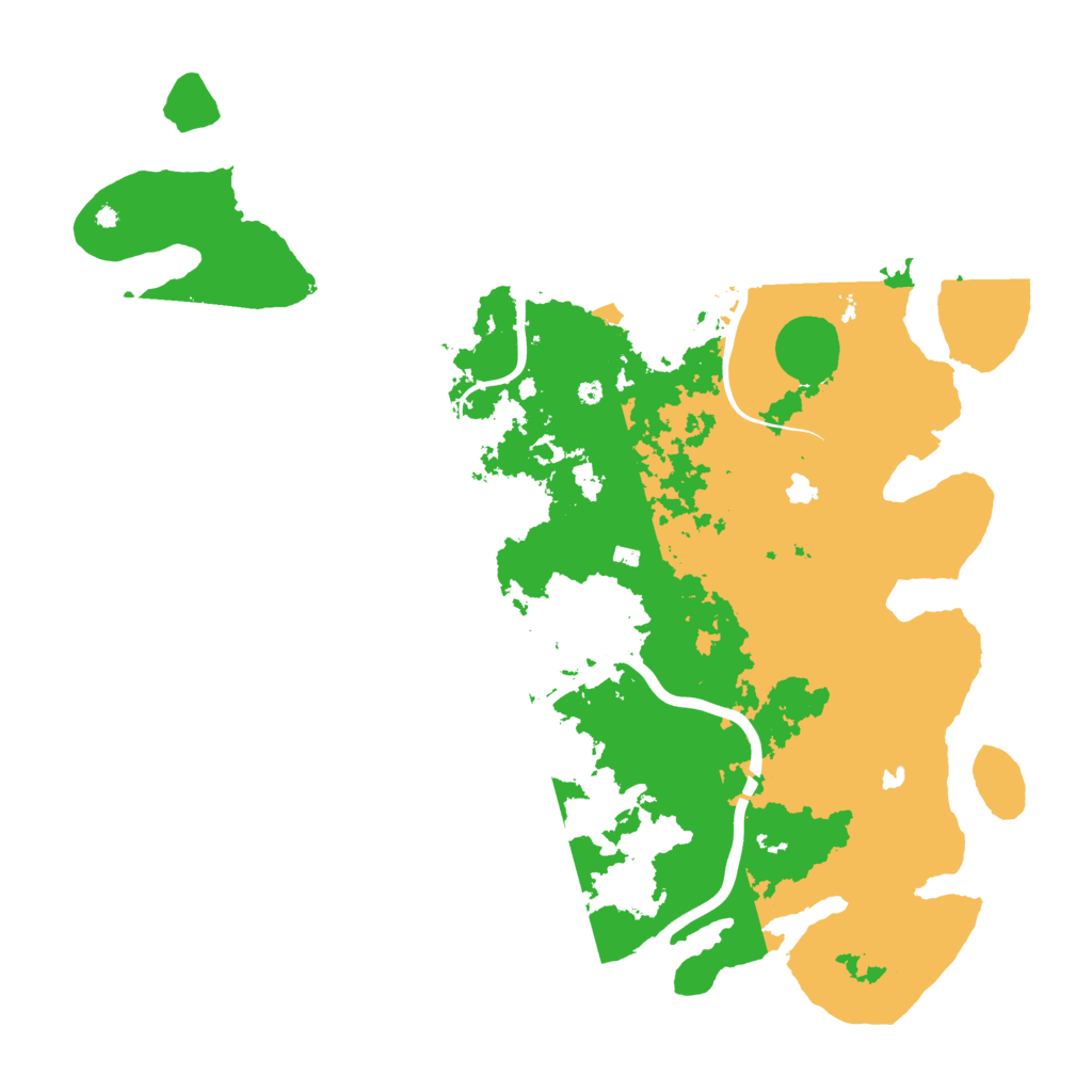 Biome Rust Map: Procedural Map, Size: 4500, Seed: 529552889
