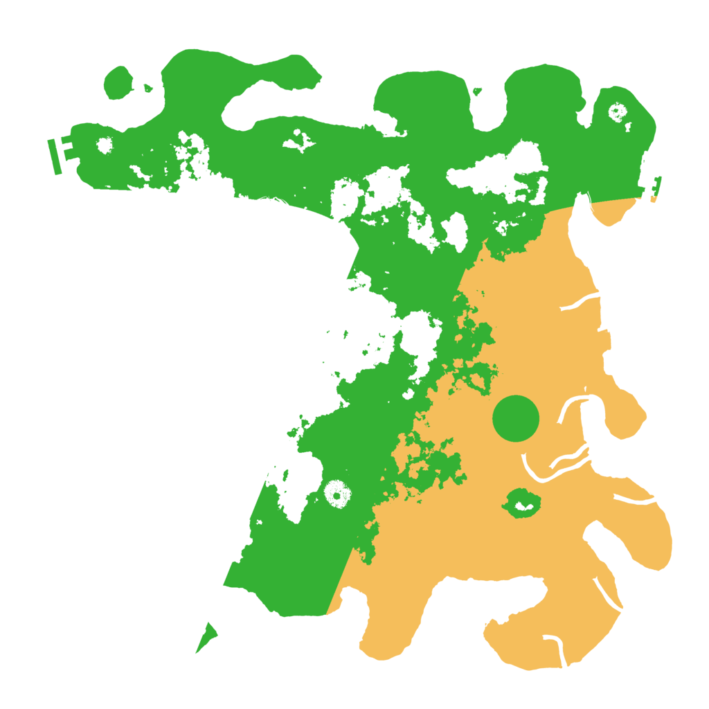 Biome Rust Map: Procedural Map, Size: 4000, Seed: 136916994