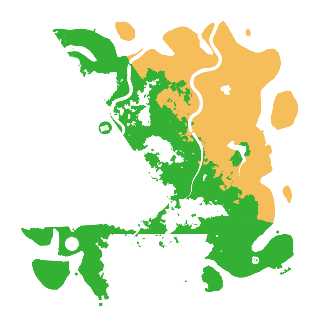 Biome Rust Map: Procedural Map, Size: 4000, Seed: 551379650