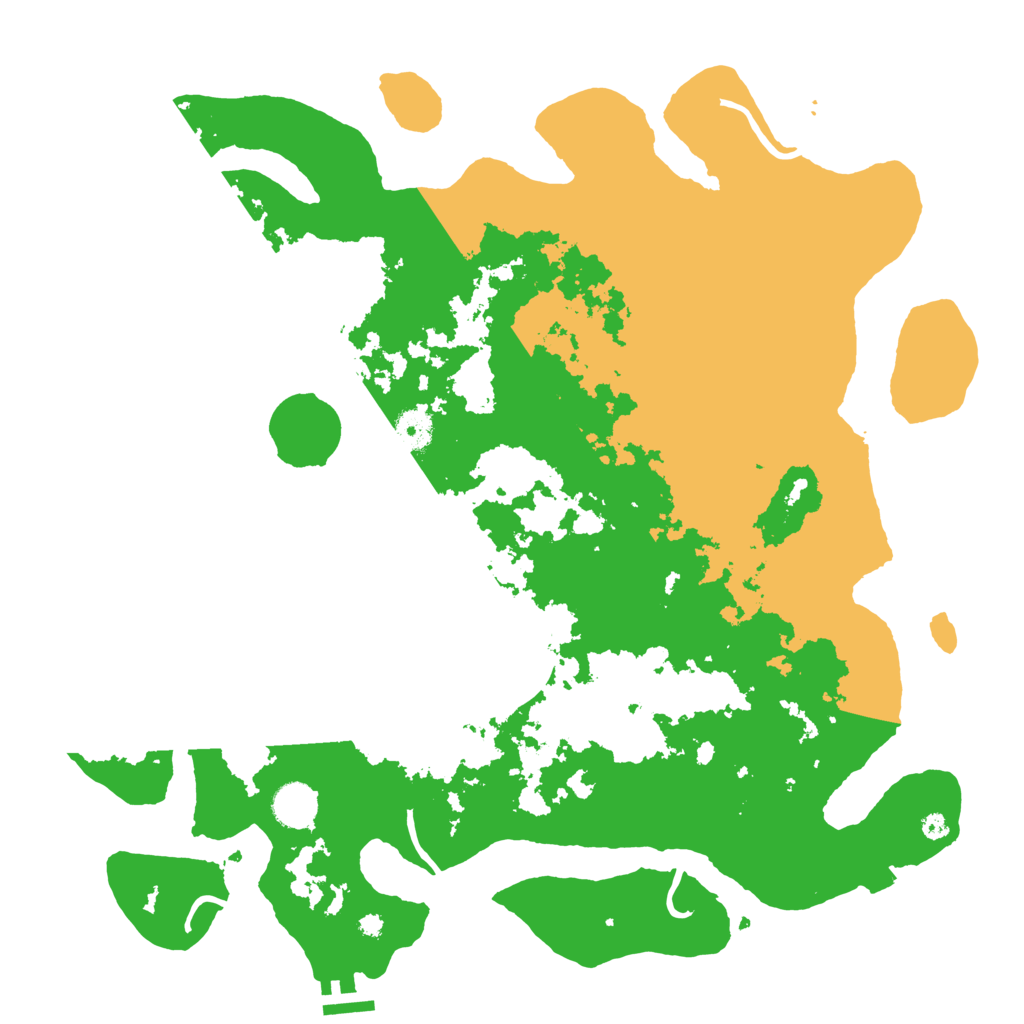 Biome Rust Map: Procedural Map, Size: 4000, Seed: 551379650