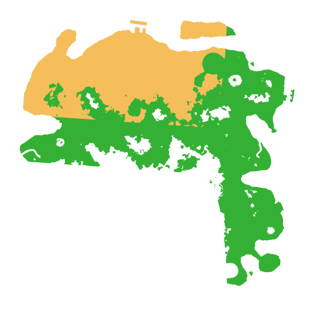 Biome Rust Map: Procedural Map, Size: 3750, Seed: 68498132