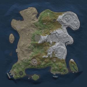 Thumbnail Rust Map: Procedural Map, Size: 3000, Seed: 479329, 12 Monuments