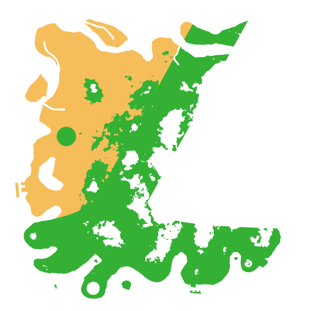 Biome Rust Map: Procedural Map, Size: 4250, Seed: 351300953