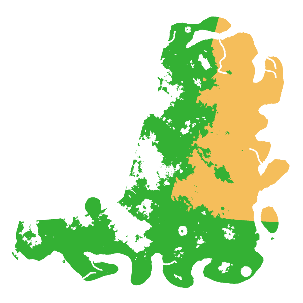 Biome Rust Map: Procedural Map, Size: 5000, Seed: 2144646594