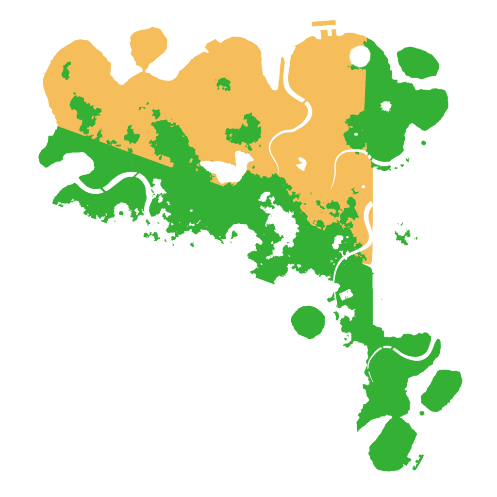 Biome Rust Map: Procedural Map, Size: 4250, Seed: 8521004