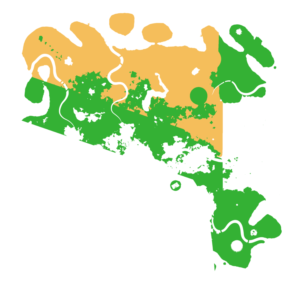 Biome Rust Map: Procedural Map, Size: 4500, Seed: 314382703