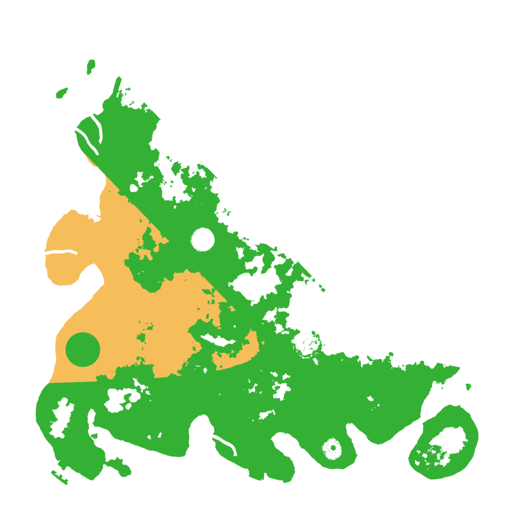 Biome Rust Map: Procedural Map, Size: 4000, Seed: 748568184