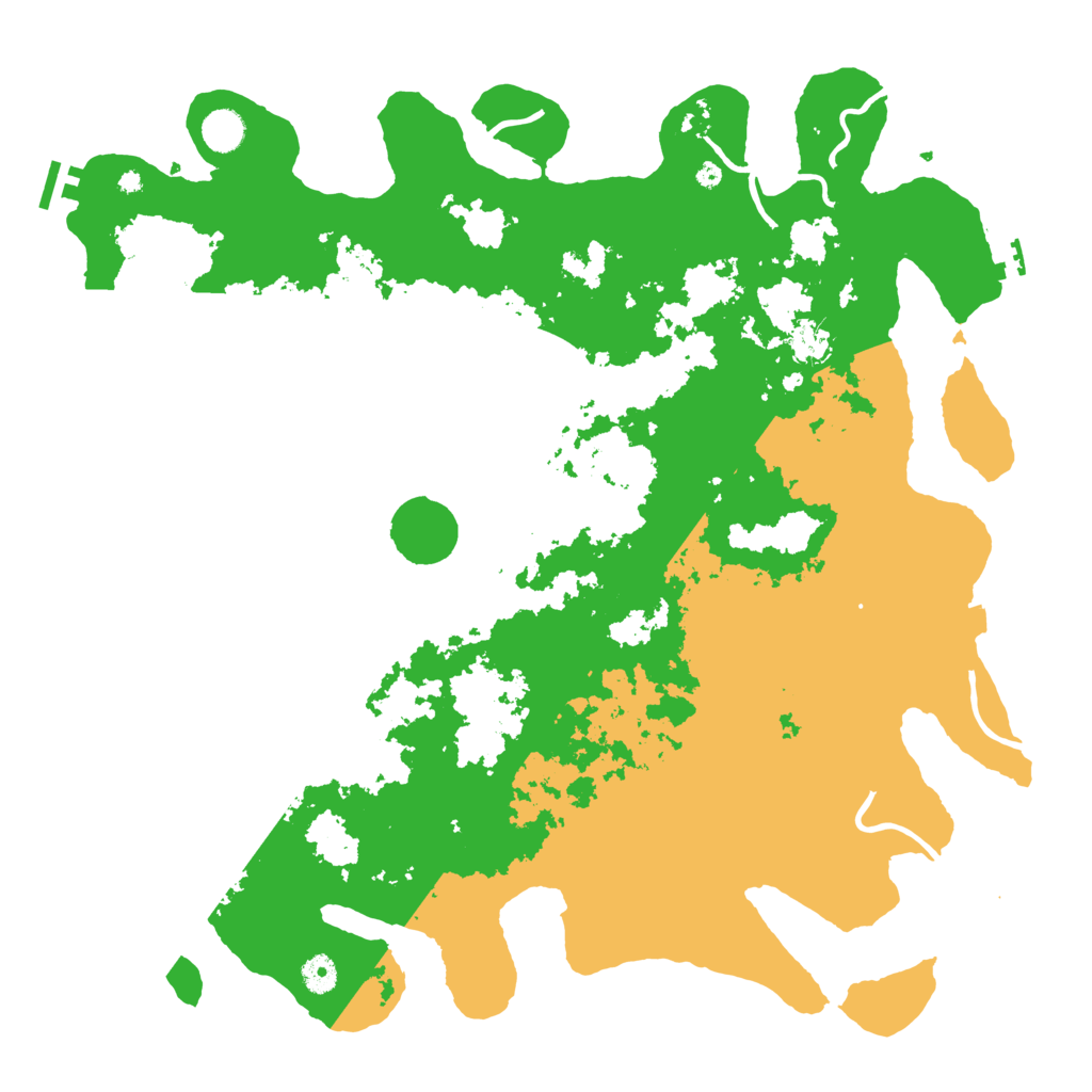 Biome Rust Map: Procedural Map, Size: 4500, Seed: 587841734