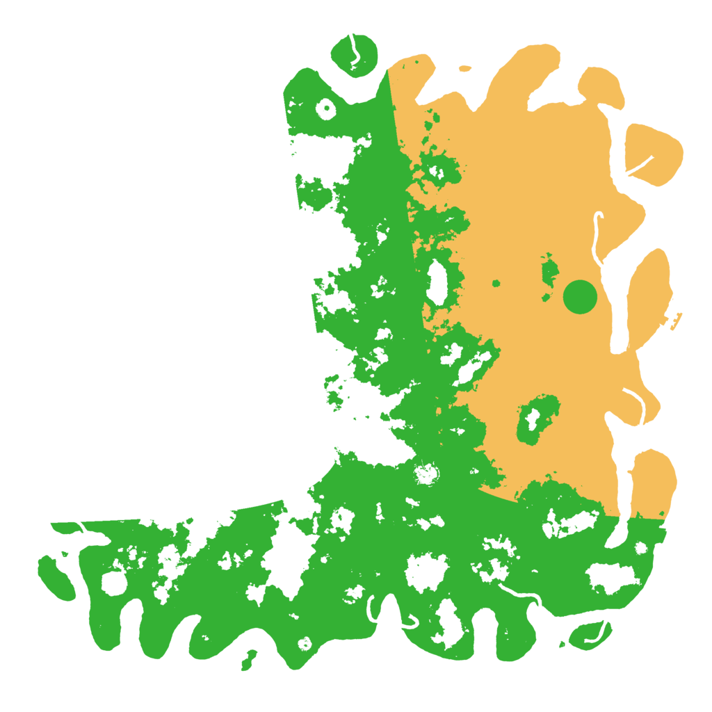 Biome Rust Map: Procedural Map, Size: 5500, Seed: 245573957