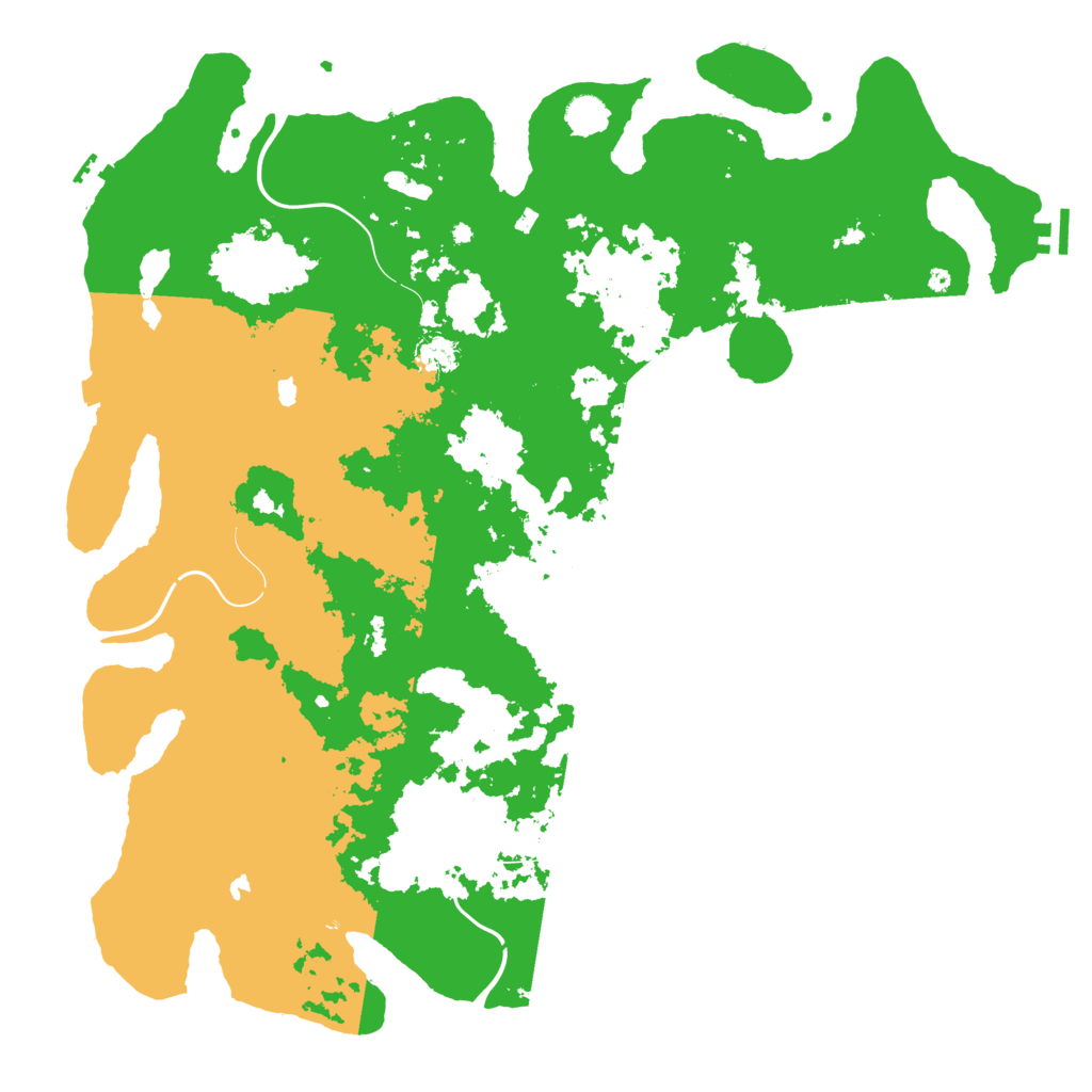 Biome Rust Map: Procedural Map, Size: 4800, Seed: 716368282