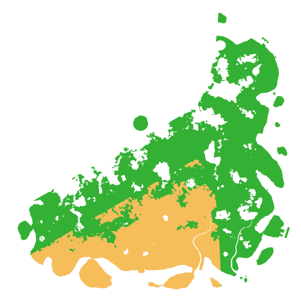 Biome Rust Map: Procedural Map, Size: 5500, Seed: 82959