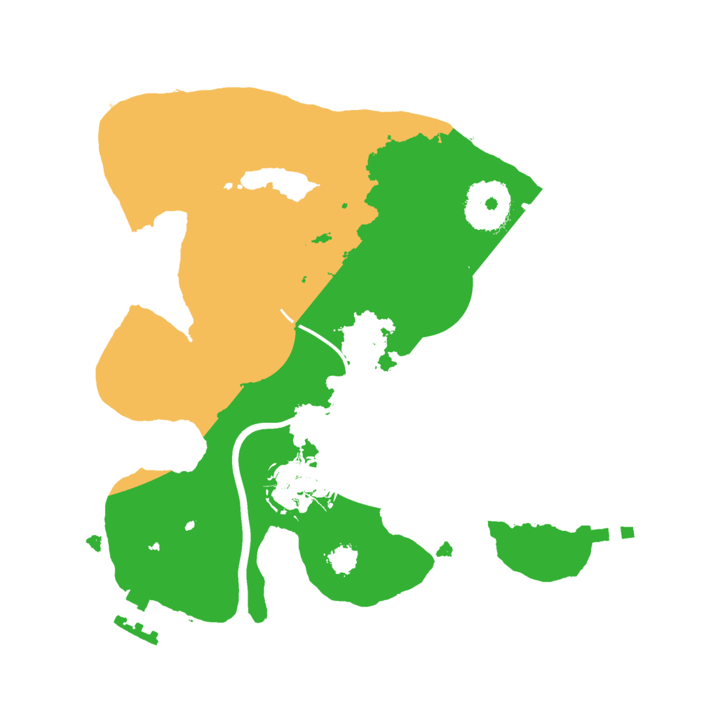 Biome Rust Map: Procedural Map, Size: 2250, Seed: 1888064430