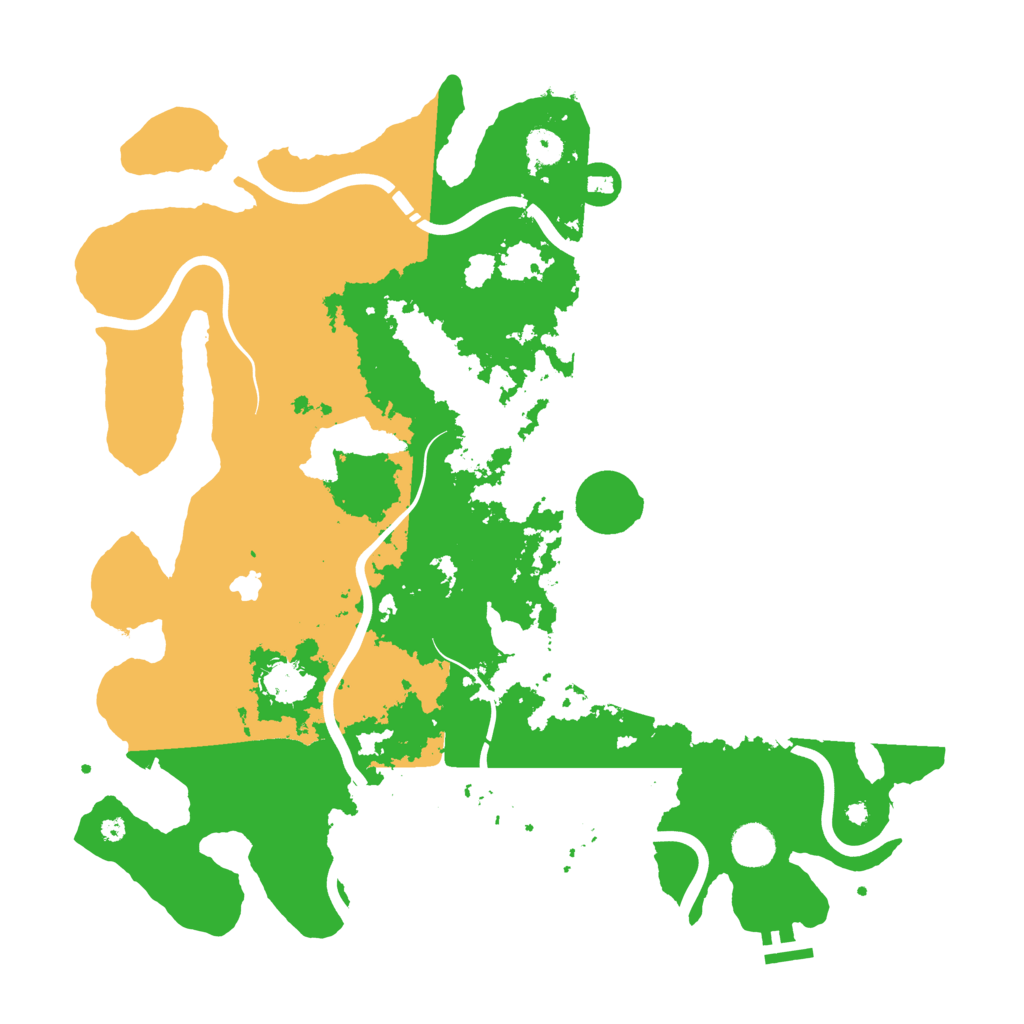 Biome Rust Map: Procedural Map, Size: 4250, Seed: 2134180699