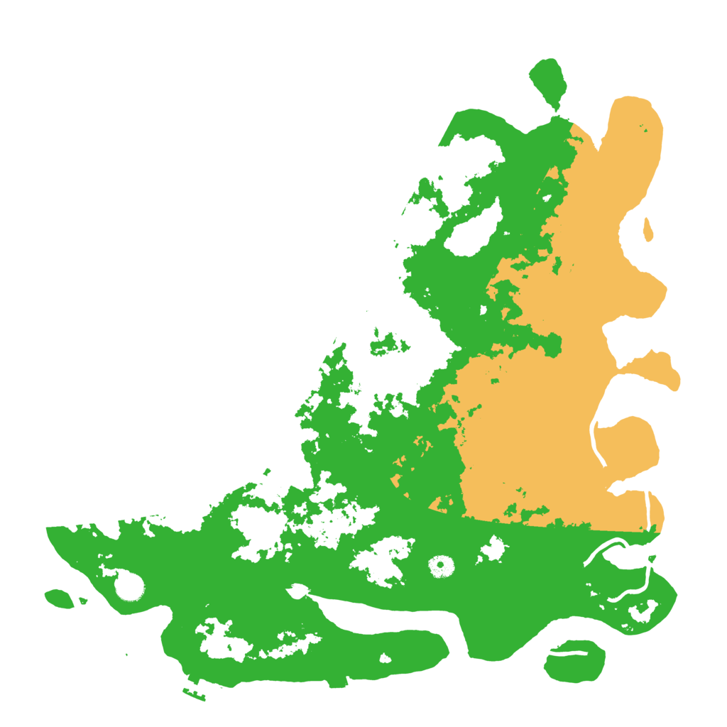 Biome Rust Map: Procedural Map, Size: 4500, Seed: 2088685786