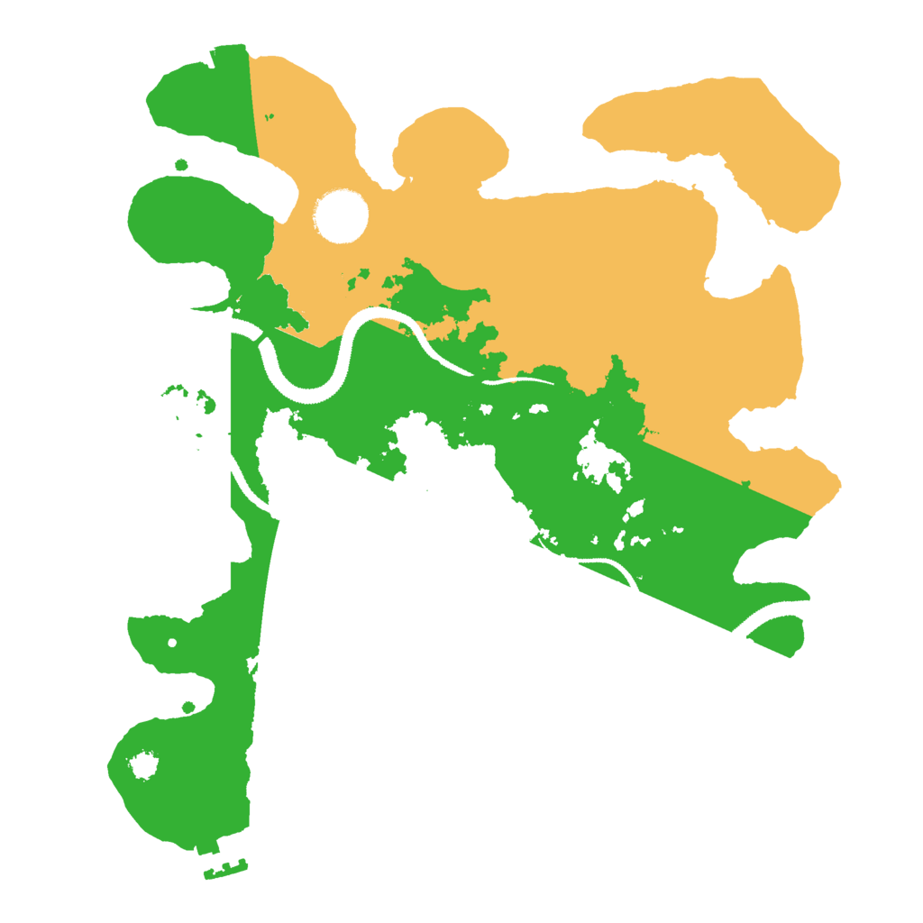 Biome Rust Map: Procedural Map, Size: 3000, Seed: 153463713