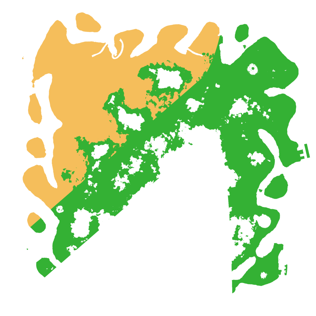 Biome Rust Map: Procedural Map, Size: 4510, Seed: 711