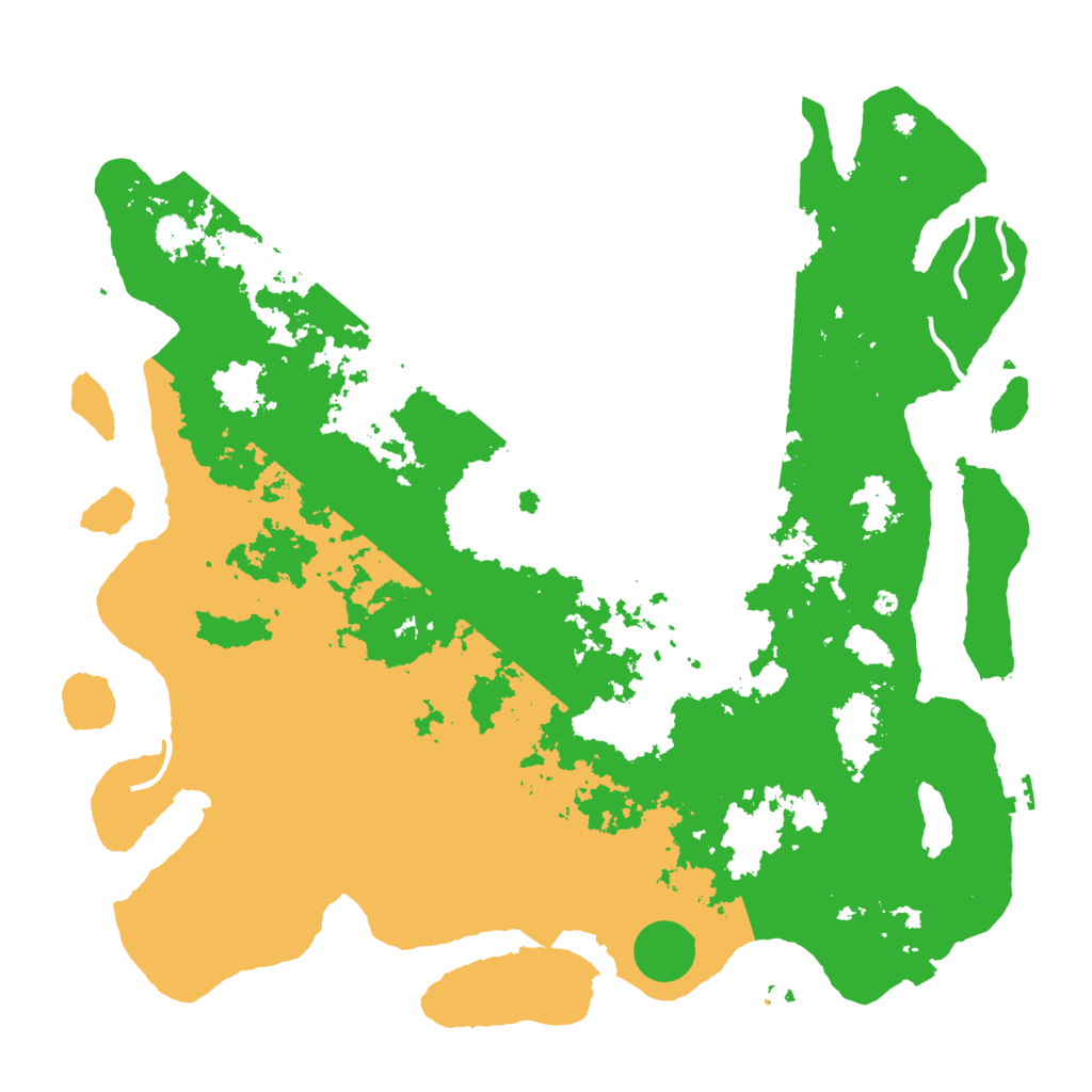 Biome Rust Map: Procedural Map, Size: 4700, Seed: 926535115