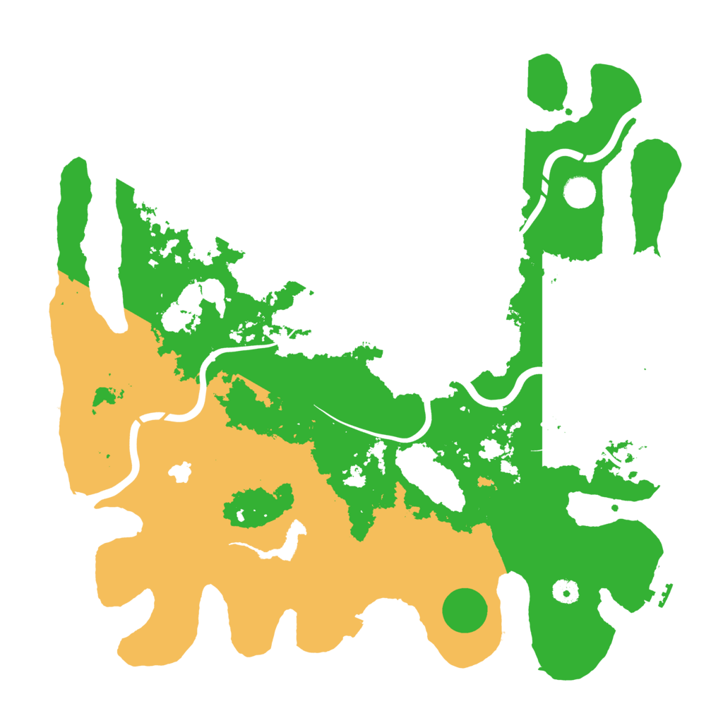 Biome Rust Map: Procedural Map, Size: 4250, Seed: 6789678