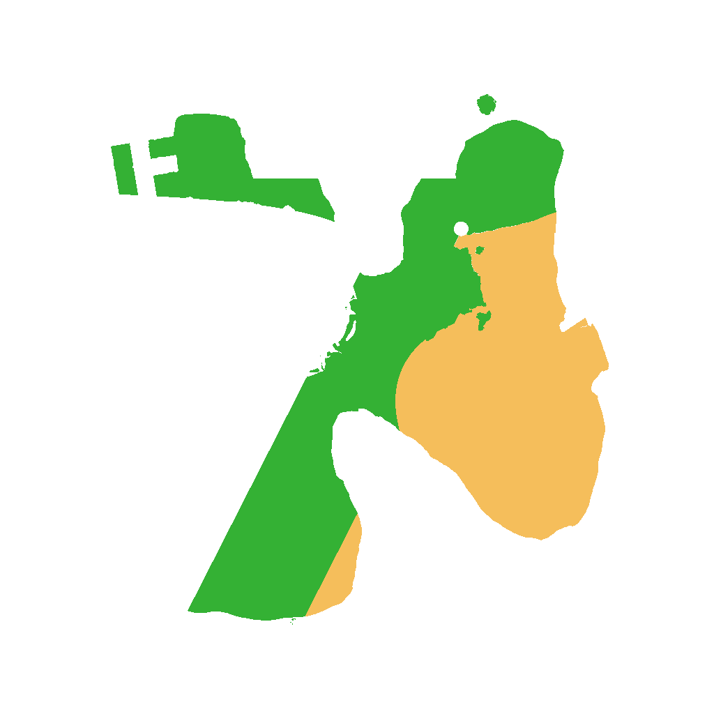 Biome Rust Map: Procedural Map, Size: 1500, Seed: 24936