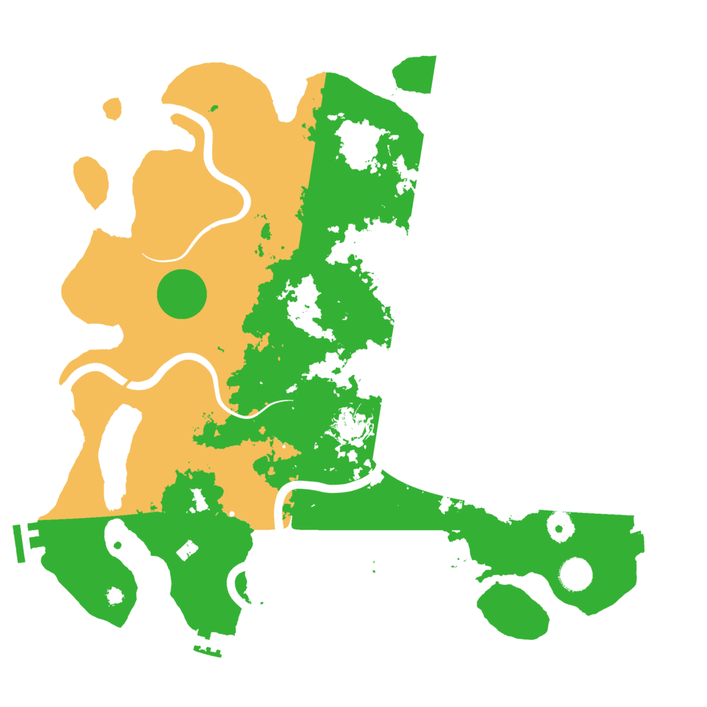 Biome Rust Map: Procedural Map, Size: 3750, Seed: 1484784123