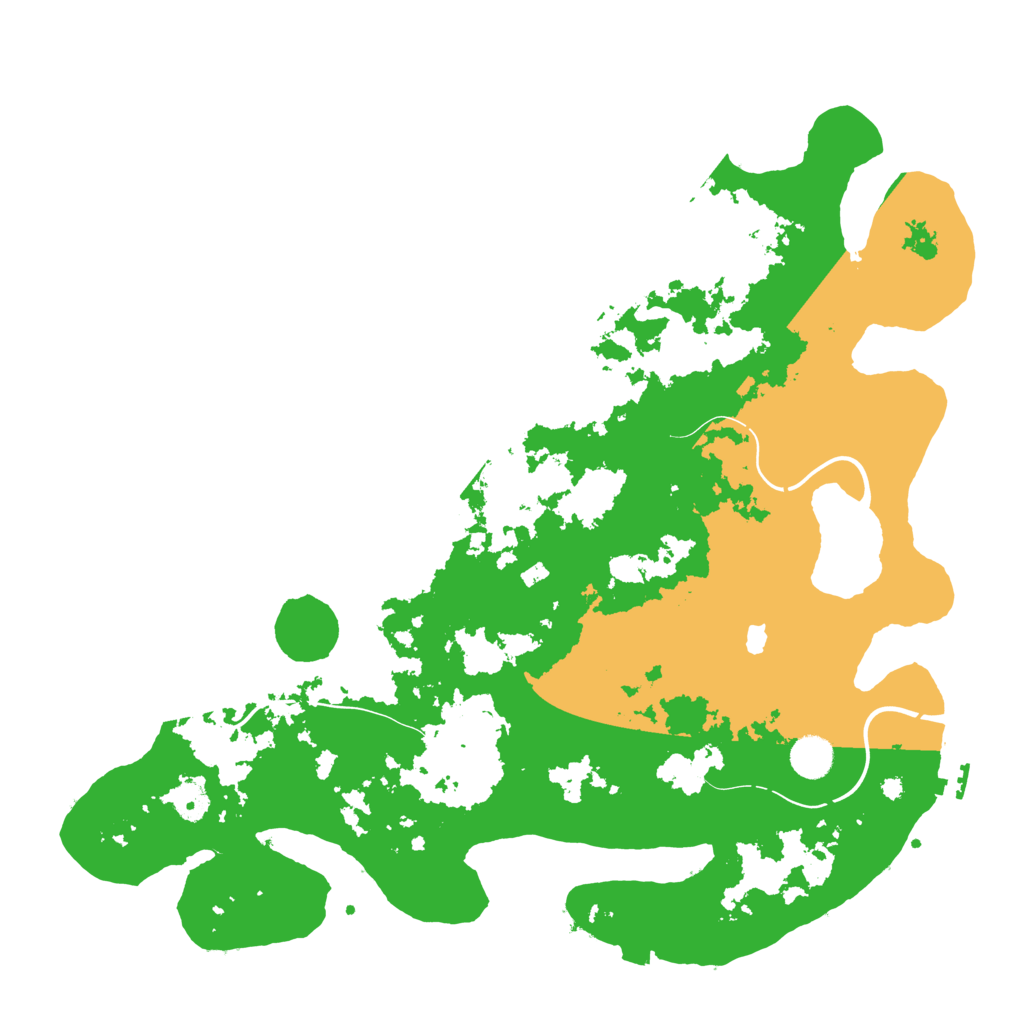 Biome Rust Map: Procedural Map, Size: 4250, Seed: 919989254