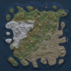 Thumbnail Rust Map: Procedural Map, Size: 4250, Seed: 1606230062, 19 Monuments