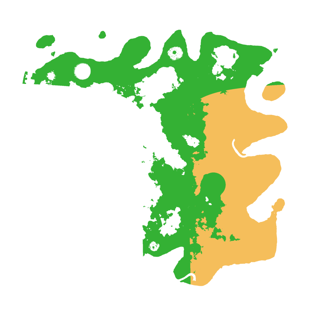 Biome Rust Map: Procedural Map, Size: 3400, Seed: 35544984