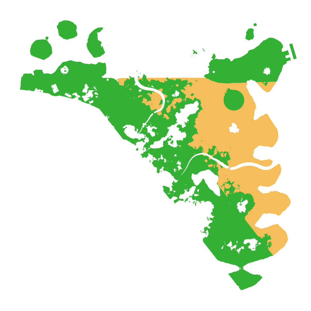 Biome Rust Map: Procedural Map, Size: 4000, Seed: 1499634793