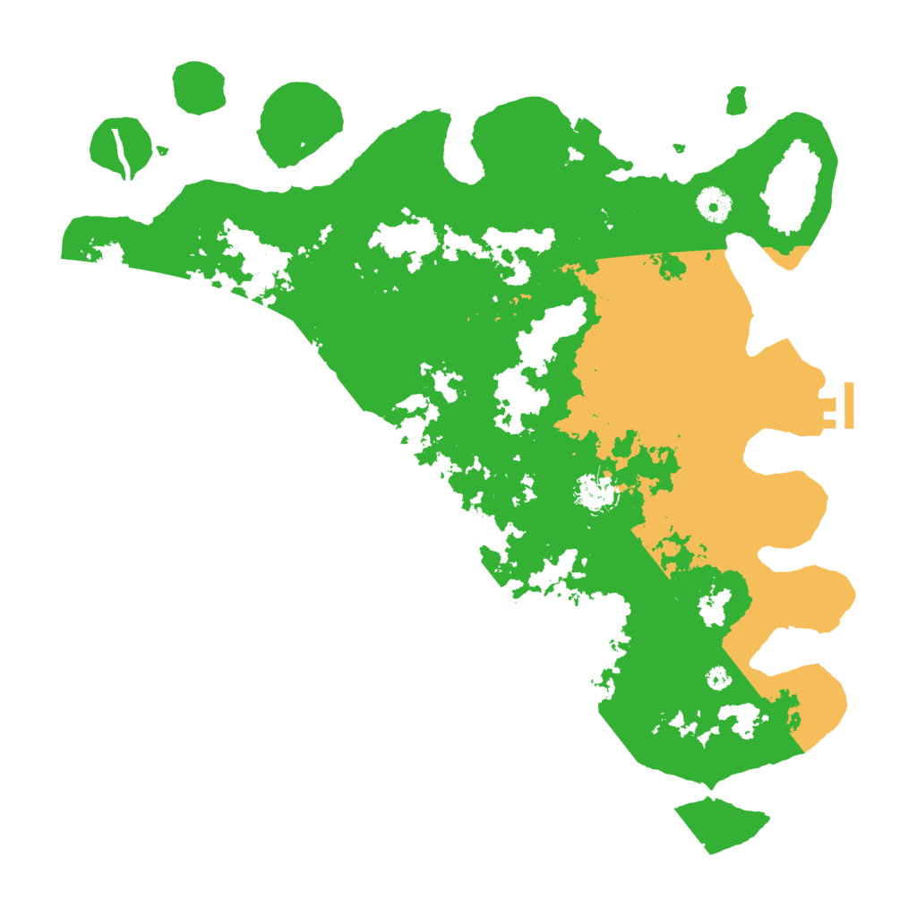 Biome Rust Map: Procedural Map, Size: 4000, Seed: 1499634793