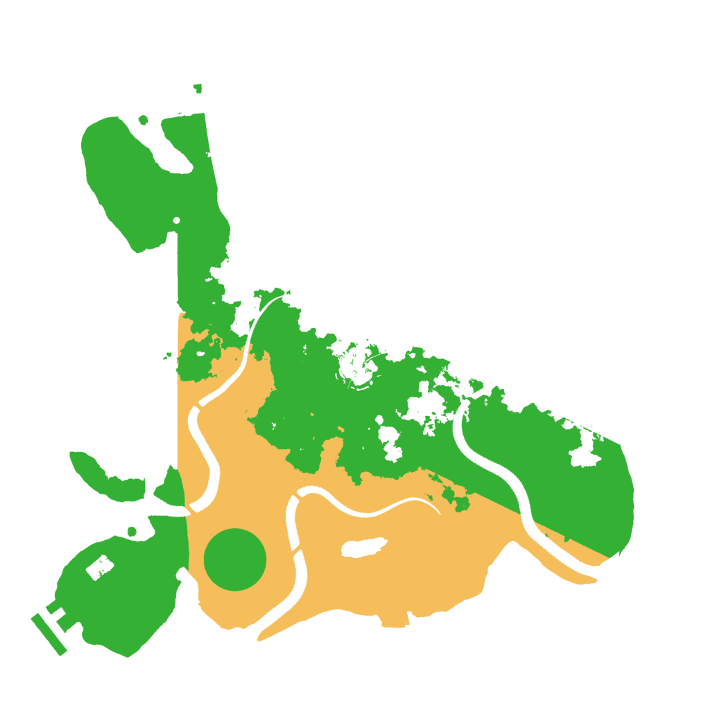 Biome Rust Map: Procedural Map, Size: 3000, Seed: 1186245342