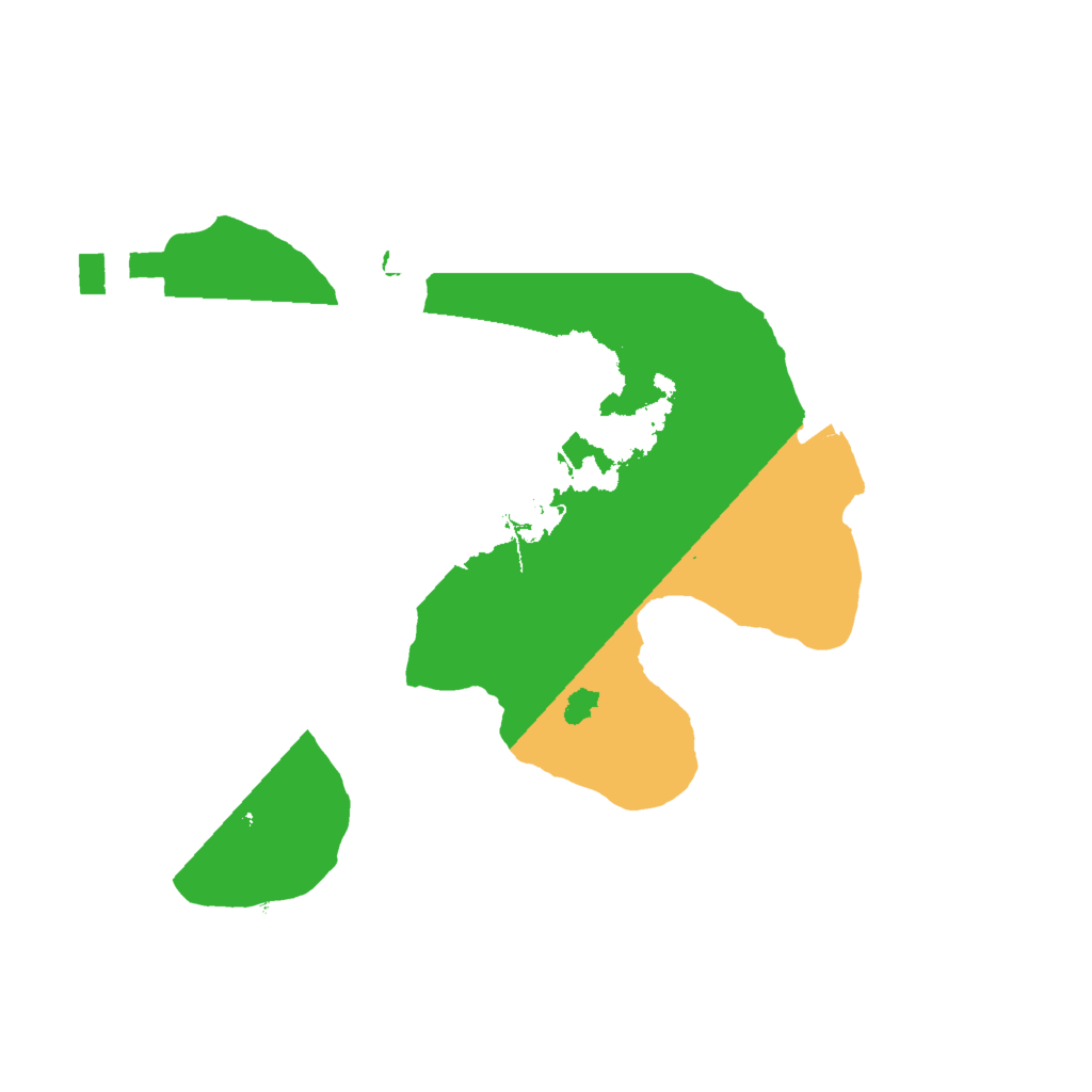 Biome Rust Map: Procedural Map, Size: 1700, Seed: 2