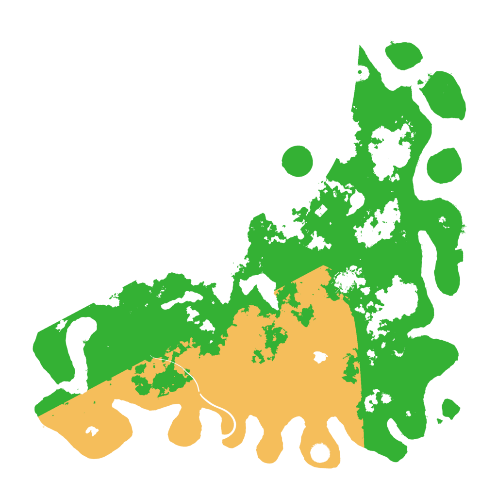 Biome Rust Map: Procedural Map, Size: 4500, Seed: 202408